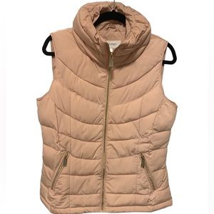 Calvin Klein Women’s Puffer Vest Light Pink Size M